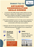 Mammary Fold 4th Advanced Communication Skills Course